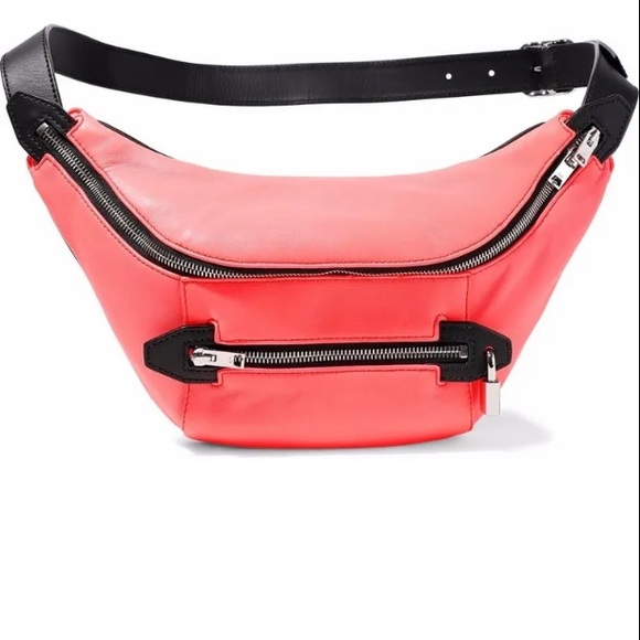 Alexander Wang Handbags - Alexander Wang Neon Leather Belt Bag